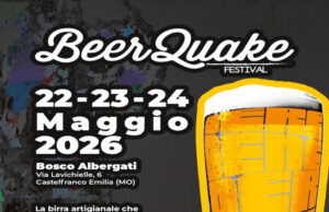 BeerQuake 2026, a Bosco Albergati tre giorni di birra artigianale, musica e solidarietà