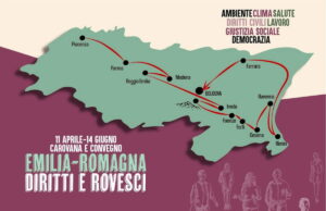 Consumo di suolo e inquinamento, la Carovana Diritti e Rovesci a Modena e Reggio Emilia Carovana Diritti e Rovesci