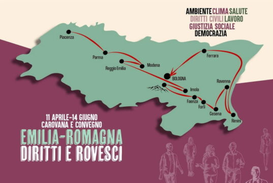 Consumo di suolo e inquinamento, la Carovana Diritti e Rovesci a Modena e Reggio Emilia Carovana Diritti e Rovesci
