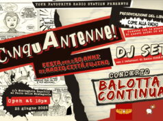 CinquAntenne! In Montagnola la festa per i 50 anni di Radio Città Fujiko CinquAntenne