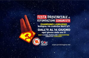 La festa di Rifondazione Comunista di Bologna, con le prove generali dell’alternativa a Lepore Festa di Rifondazione Comunista