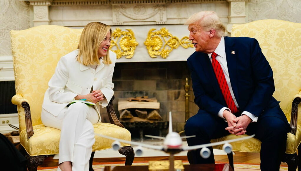 Trump e Meloni Trump e Meloni
