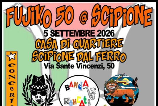 Terza festa per i 50 anni di Radio Città Fujiko