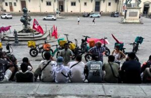 Firenze, mercoledì 15 luglio lo sciopero dei lavoratori del food delivery Sciopero rider