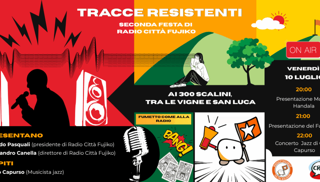 Seconda festa di Radio Città Fujiko (1) seconda festa di radio città fujiko