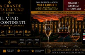 La Grande Festa del Vino 2026: a Villa Farsetti il mondo in un calice La grande festa del vino