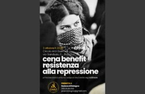 3 e 4 ottobre: giorni di mobilitazione a Bologna. Cena benefit e l’assemblea generale