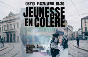 “Jeunesse en colère”, a Bologna in piazza in solidarietà con gli studenti francesi Jeunesse en colère